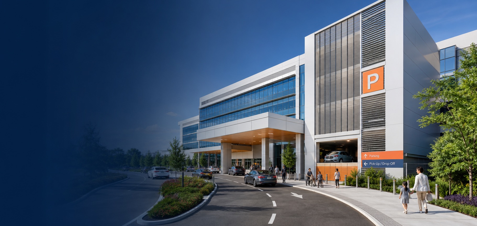 Healthcare automated parking solution